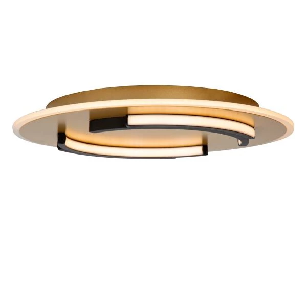 Lucide ANDREAS - Deckenleuchte - Ø 39,6 cm - LED - 1x30W 2700K - Mattes Gold / Messing - detail 1
